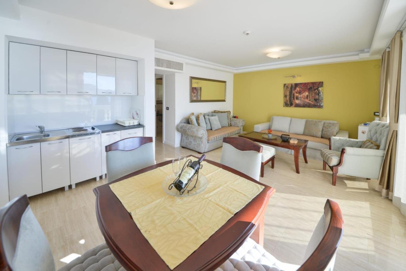 Przno Luxury Apartments Свети Стефан Стая снимка
