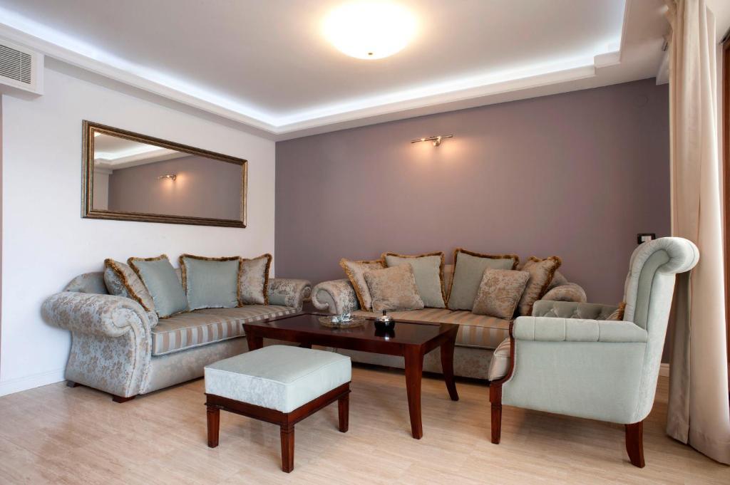 Przno Luxury Apartments Свети Стефан Стая снимка